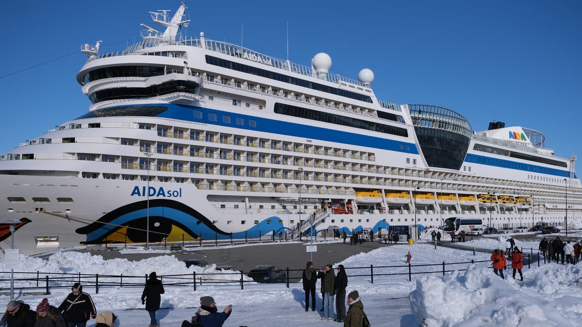 Erster Schnee in Bodø