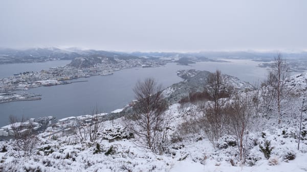 Ålesund: Der Winter ist zurück